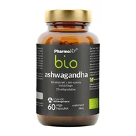 Suplementy naturalne - ASHWAGANDHA EKSTRAKT BIO 60 KAPSUŁEK 33 g - PHARMOVIT - miniaturka - grafika 1