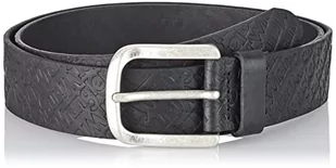 Wrangler Męski pasek z logo, czarny, 85, czarny - Paski - miniaturka - grafika 1