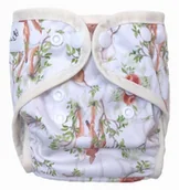 Pieluchy - Otulacz z lamówką DZIEŃ W LESIE - miniaturka - grafika 1