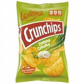Chipsy - Chipsy ziemniaczane Crunchips o smaku zielonej cebulki 130 g - miniaturka - grafika 1