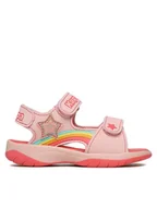 Buty dla dziewczynek - Kappa Sandały 261042K Różowy - miniaturka - grafika 1