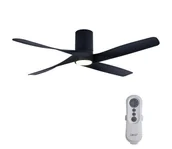 Wentylatory sufitowe - Lucci air 213351 - LED Dimmable fan RIVIERA 1xGX53/12W/230V czarny + ZS - miniaturka - grafika 1