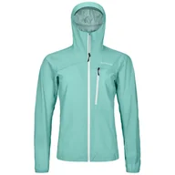 Kurtki i kamizelki sportowe damskie - Kurtka damska Ortovox 2.5L Civetta Jacket W Rozmiar: L / Kolor: jasnoniebieski - miniaturka - grafika 1