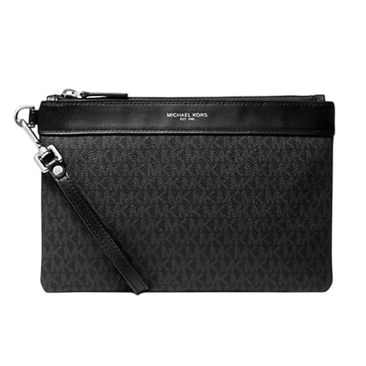 borse a mano uomo michael kors - travel pouch - nero