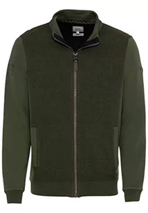 camel active Męska kurtka z dzianiny, zielony (Leaf Green), XL - Kurtki męskie - miniaturka - grafika 1