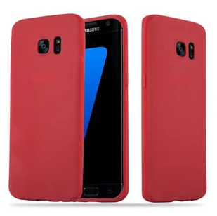 Candy Cadorabo etui do Samsung Galaxy S7 Edge etui na telefon komórkowy z silikonu TPU o wzorze etui silikonowe etui ochronne Ultra Slim Soft Back Cover Case Bumper, Samsung Galaxy S7 Edge DE-107173 - Etui i futerały do telefonów - miniaturka - grafika 1