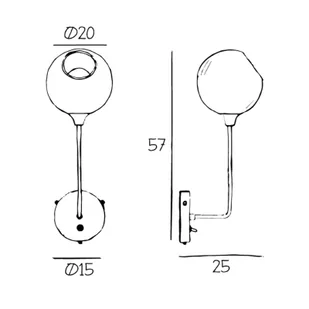 DESIGN BY US Długi kinkiet Ballroom, różowy, szklany, ręcznie dmuchany - Lampy ścienne DESIGN BY US Długi kinkiet Ballroom, różowy, szklany, ręcznie dmuchany - Lampy ścienne - miniaturka - grafika 1