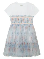 Sukienki i spódniczki dla dziewczynek - Guess Sukienka elegancka J6RK17 K6YW0 Kolorowy Regular Fit - miniaturka - grafika 1