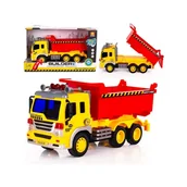 Samochody i pojazdy dla dzieci - Wywrotka ciężarowa światło i dźwięk 1:16 Lena - model lub pojazd - miniaturka - grafika 1