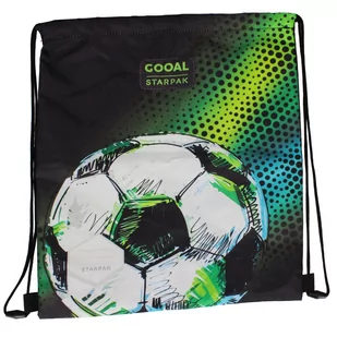 Starpak Worek szkolny na ramię Football 485875 - Worki na buty - miniaturka - grafika 1