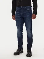 Spodnie męskie - G-Star Raw Jeansy D-Staq 3D D05385-C051 Granatowy Slim Fit - miniaturka - grafika 1