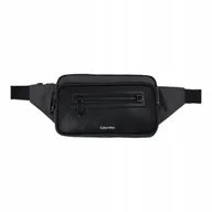 Nerki - Calvin Klein Saszetka Nerka Ck Elevated Waistbag Czarno/popielata - miniaturka - grafika 1