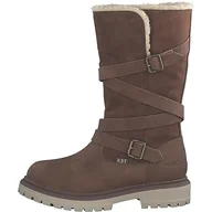 Śniegowce damskie - s.Oliver [Juniors 5-46604-41 śniegowce, Black ComB, rozmiar 33 EU, czarny Comb, 33 EU - miniaturka - grafika 1