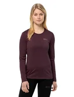 Koszulki i topy damskie - Jack Wolfskin Damska koszulka turystyczna Sky Thermal L/S W - miniaturka - grafika 1