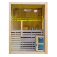 Sauny - Sauna sucha fińska piec 4,5 KW Harvia BC45 + kamień solny 150X150X200CM MO-EA3S XL Mazur - miniaturka - grafika 1