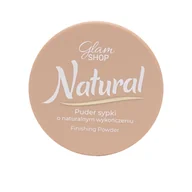 Pudry do twarzy - Glam Shop Puder sypki Natural - miniaturka - grafika 1