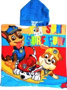 Okrycia kąpielowe dla dzieci - Psi Patrol ponczo poncho ręcznik kąpielowy 60x120 - miniaturka - grafika 1
