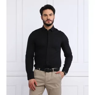 Calvin Klein Lniana koszula | Slim Fit - Koszule męskie - miniaturka - grafika 1