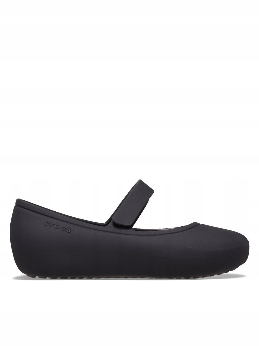 CROCS BUTY DZIECIĘCE BROOKLYN MARY JANE FLAT GUMOWE CZARNE 20-21 6IA