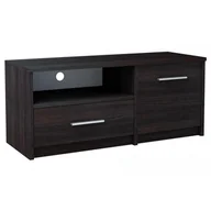 Szafki RTV - Szafka RTV pod telewizor z szufladą i drzwiczkami wenge Z9-R03 - miniaturka - grafika 1