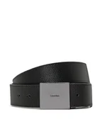 Paski - Calvin Klein Pasek Męski K50K512658 Czarny - miniaturka - grafika 1
