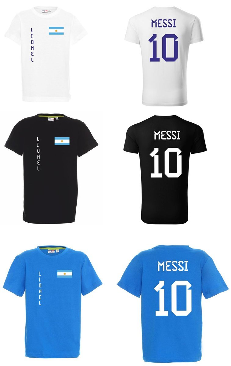 Koszulka ARGENTYNA LEO MESSI 10 JR