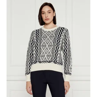 Joop! Sweter Regular Fit z dodatkiem wełny - Swetry damskie - miniaturka - grafika 1