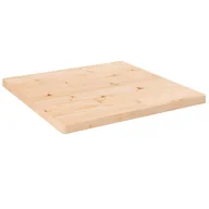 Meble modułowe i akcesoria - Blat stołu, 50x50x2,5 cm, lite drewno sosnowe, kwadratowy Lumarko! - miniaturka - grafika 1