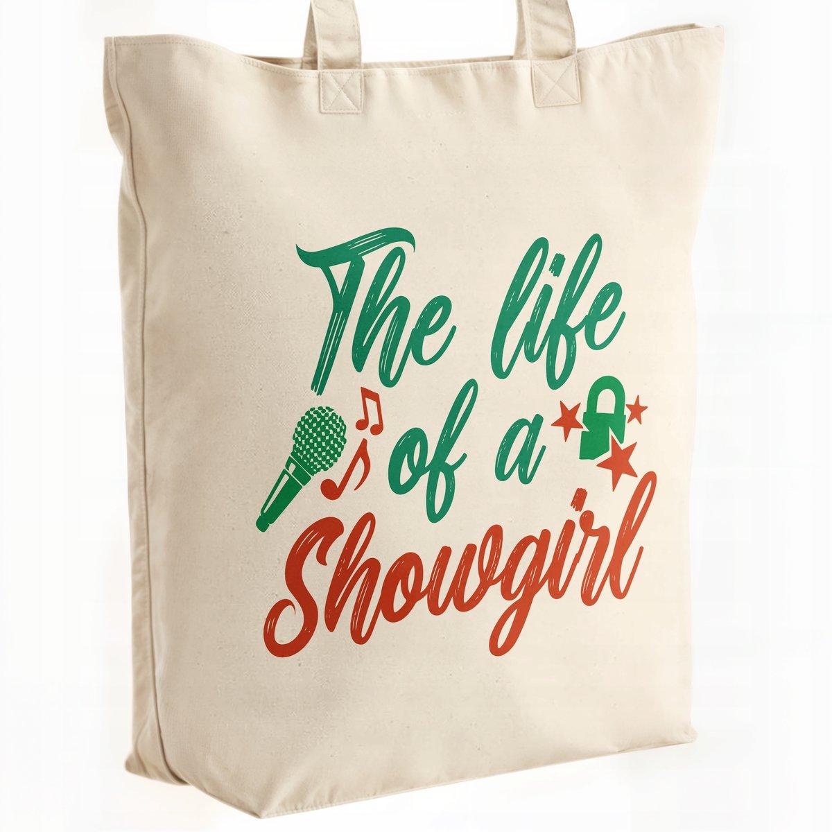 Torba bawełniana premium na zakupy Taylor Swift The Life Of A Showgirl