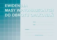 Druki akcydensowe - Ewidencja masy wprowadzonych do...S-220-1 - miniaturka - grafika 1