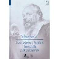 Historia Polski - Sześć szkiców o Zagłobie i inne studia sienkiewiczowskie - Tadeusz Bujnicki - miniaturka - grafika 1