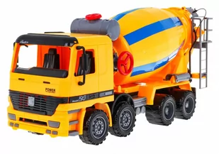 Betoniarka dla dzieci 3+ Realistyczny model 1:10 + Ruchome elementy + Obrotowa gruszka - Gry planszowe - miniaturka - grafika 2