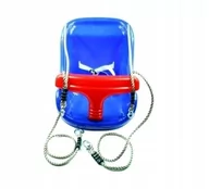 Place zabaw - Huśtawka Kubełkowa Mocna Niebiesko-Czerwona - miniaturka - grafika 1