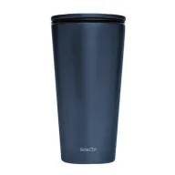 Kubki termiczne - Chic-Mic Kubek termiczny slide granat 420 ml - miniaturka - grafika 1