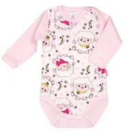 Body dla niemowląt - Body długi rękaw OWIECZKI r 80 KLEKLE - miniaturka - grafika 1