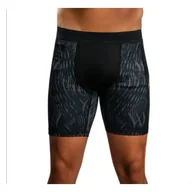 Spodnie sportowe męskie - Venum x Chimaev Vale Tudo Shorts Spodenki Kompresyjne Wild Borz Black/Grey - miniaturka - grafika 1