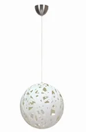 Lampy sufitowe - Candellux Lampa wisząca Frida 1x60W Biały (31-51127) - miniaturka - grafika 1