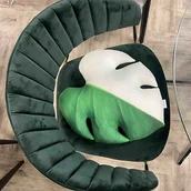 Poduszki dekoracyjne - Poduszka Liść Monstera Half Moon - miniaturka - grafika 1
