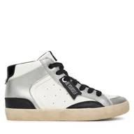 Buty dla dziewczynek - Sneakersy Geox J Gisli J564NA 054AJ C0459 D Biały - miniaturka - grafika 1