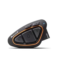 Akcesoria motocyklowe - Midland BTX1 Pro Pojedyncze ‎C1230.15, Domofon Motocykl Bluetooth Pojedynczy, Wodoodporne Słuchawki IPX6, Redukcja szumów, Motocykl Motocyklowy, Bateria 23h, Zakres 800 m, Radio FM poprzez App - miniaturka - grafika 1