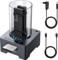 Obudowy i kieszenie na dyski twarde - Stacja dokująca Graugear Graugear Docking + Kartenleser für 1x M.2 NVMe, 1x M.2 NGFF, 1x CF-Express - miniaturka - grafika 1