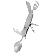 Kuchnia turystyczne i akcesoria - Mil-Tec Niezbędnik Sześcioczęściowy Srebrny 14630000 - miniaturka - grafika 1