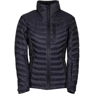 Bluzy narciarskie - Kurtka zimowa RAURIS Down Jacket W - czarna - grafika 1