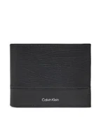 Portfele - Calvin Klein Portfel męski Subtle Mix Trifold 10Cc W/Coin K50K512847 Czarny - miniaturka - grafika 1