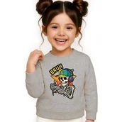 Bluzy dla dziewczynek - BLUZA DZIECIĘCA 67 SIX SEVEN VIRAL BRUH 104 DLA CHŁOPCA DZIEWCZYNKI - miniaturka - grafika 1