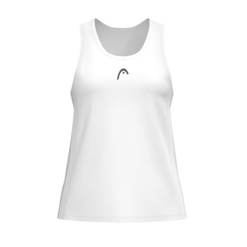 HEAD Club 25 Tech Tank Top damski, biały