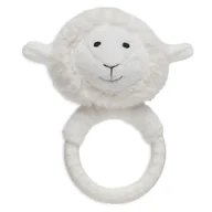 Gryzaki dla dzieci - Jollein gryzakiem silikonowym z grzechotką Owieczka LAMB FARM - miniaturka - grafika 1