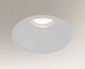 Lampy sufitowe - Shilo oprawa sufitowa Kami GU10 biała wpuszczana 7378 - miniaturka - grafika 1