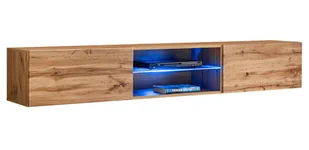 Szafka do salonu wisząca duża Switch RTV 3 wotan mat + LED 27 WT SW RTV 3 - Szafki RTV - miniaturka - grafika 1