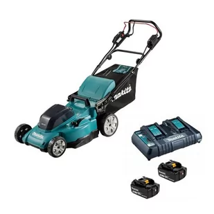 Makita DLM481CT2 akumulatorowa kosiarka do trawy z napędem 48 cm 2x18V 2x5,0Ah Li-Ion LXT - Kosiarki - miniaturka - grafika 1